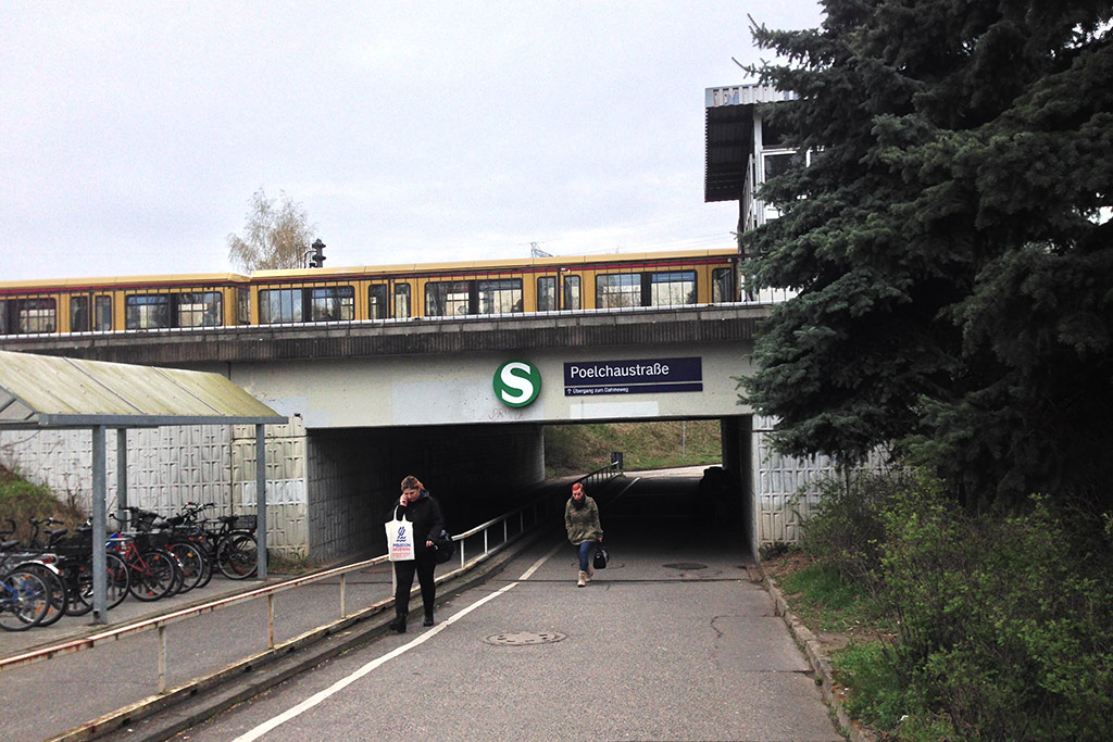 S-Bahnhof Poelchaustraße in Berlin-Marzahn